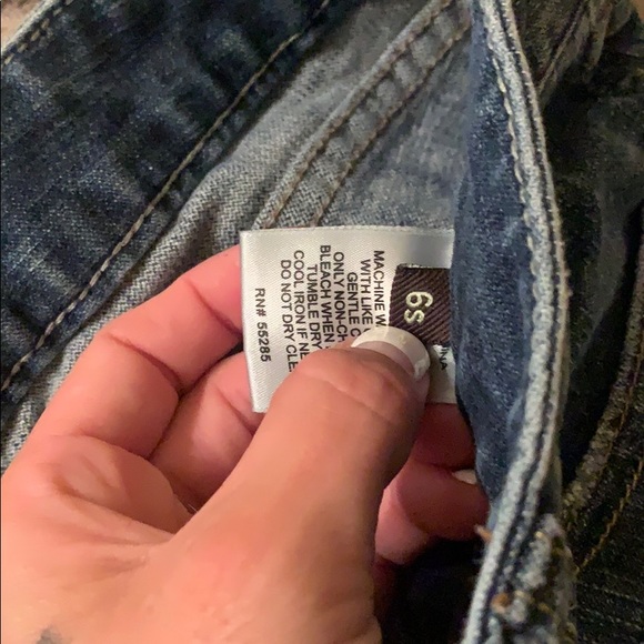 Express jeans boot cut size 6 slim - Picture 4 of 4